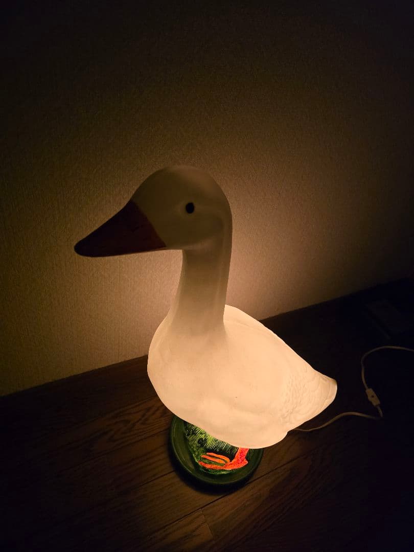 希少　ヴィンテージ　昭和レトロ　アヒル型ライト