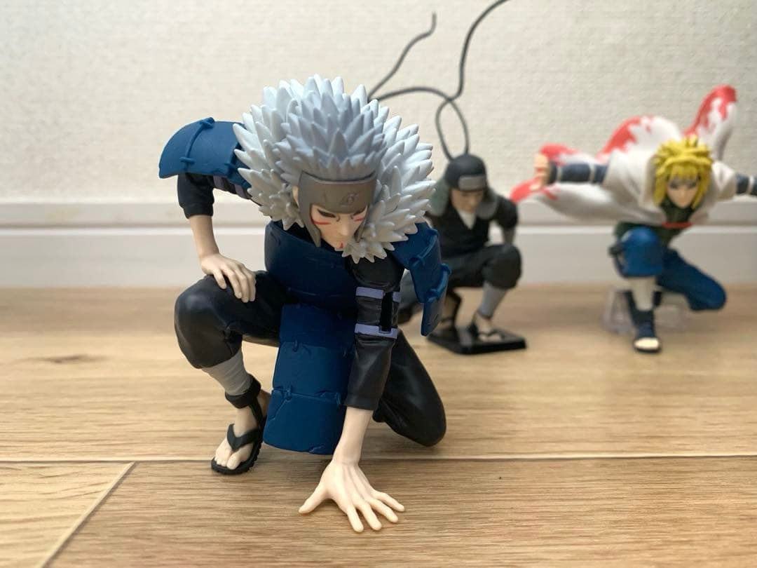 NARUTO-ナルト火影 4体セット 最強の兵ども　穢土転生 フィギュア 箱あり