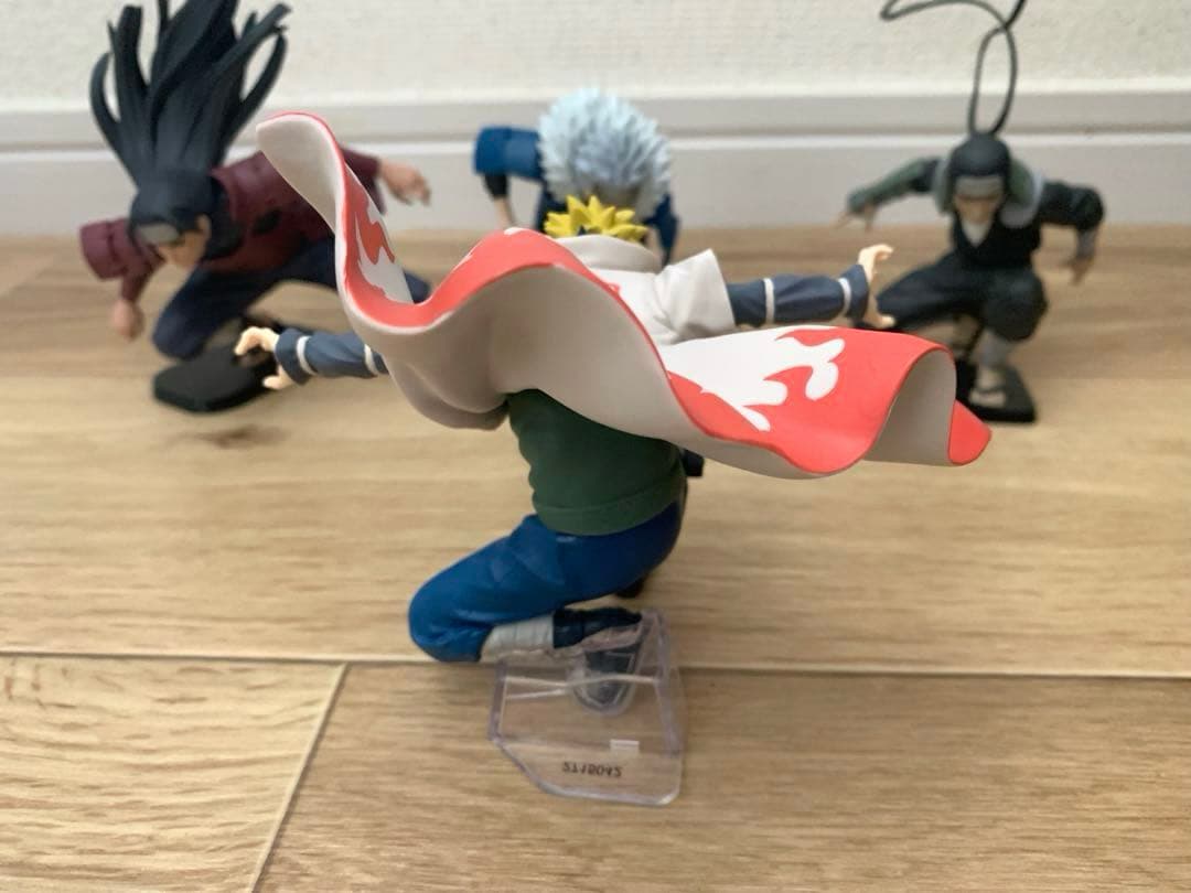 NARUTO-ナルト火影 4体セット 最強の兵ども　穢土転生 フィギュア 箱あり