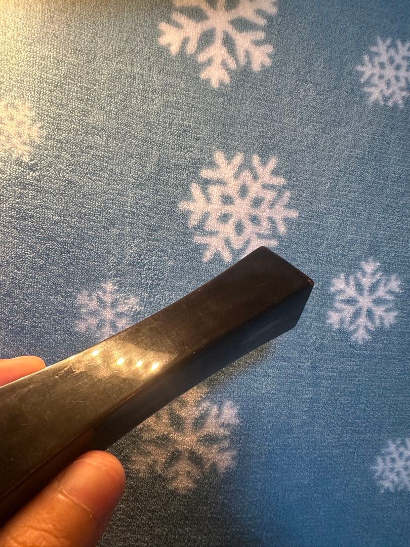 【美品・希少】地歌三味線用鼈甲撥　本鼈甲　黒水牛台