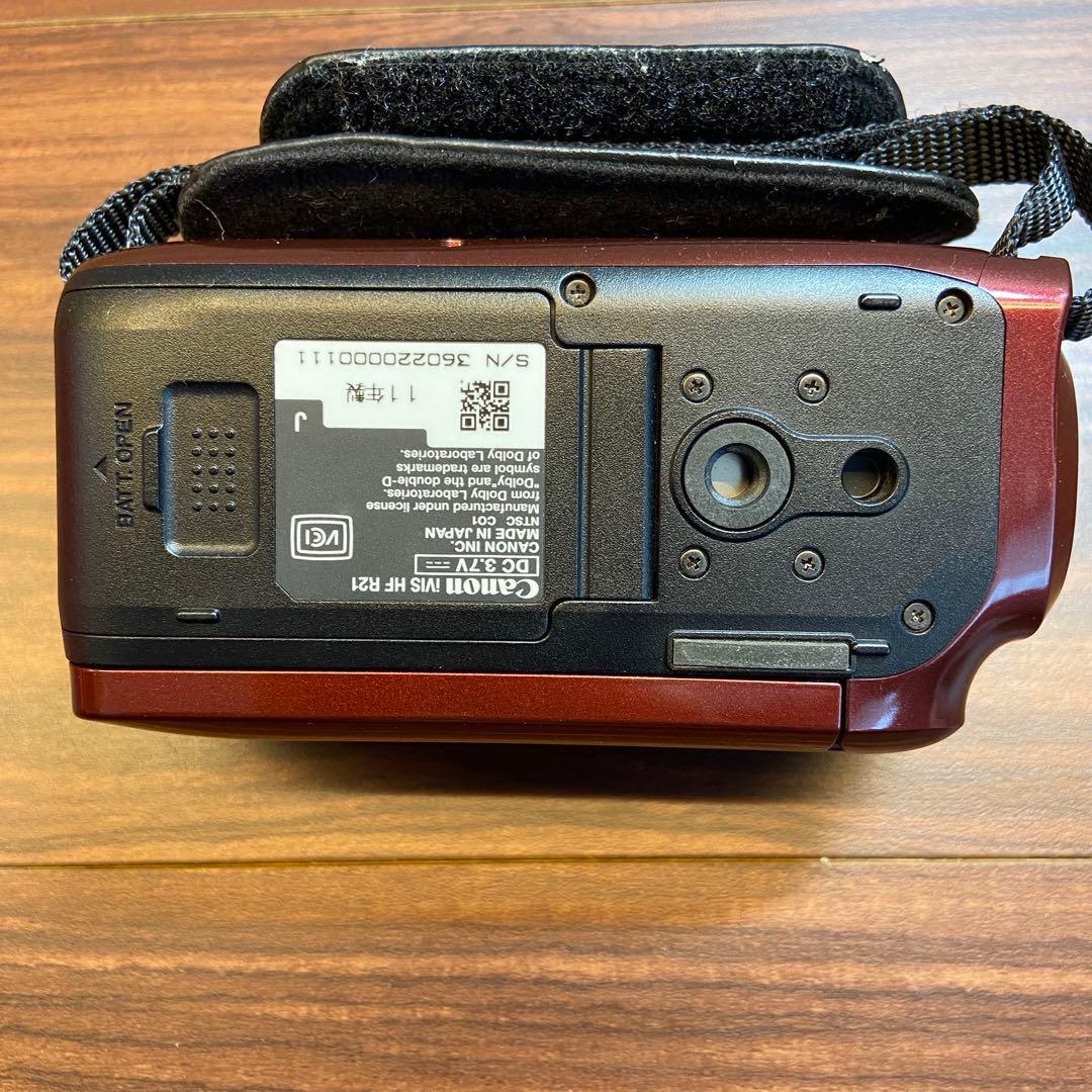 Canon デジタルビデオカメラ iVIS HF R21 2787