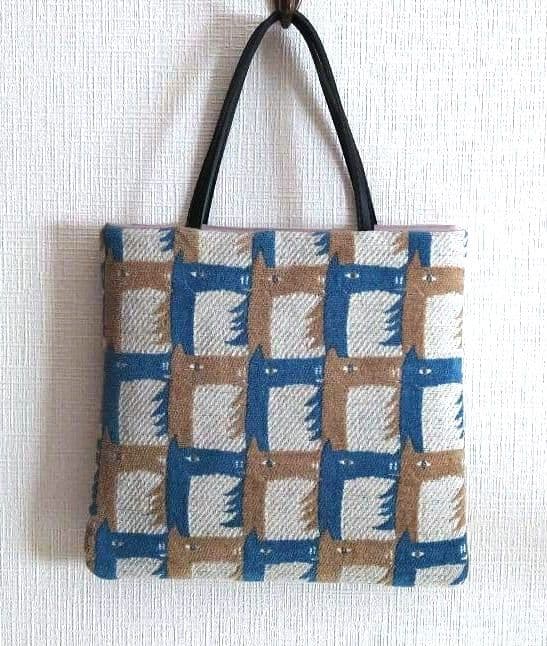 ミナペルホネン　　両面サラブレッド　ミニトートバッグ