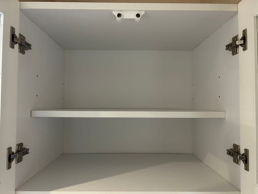 食器棚　キッチンボード　ホワイト