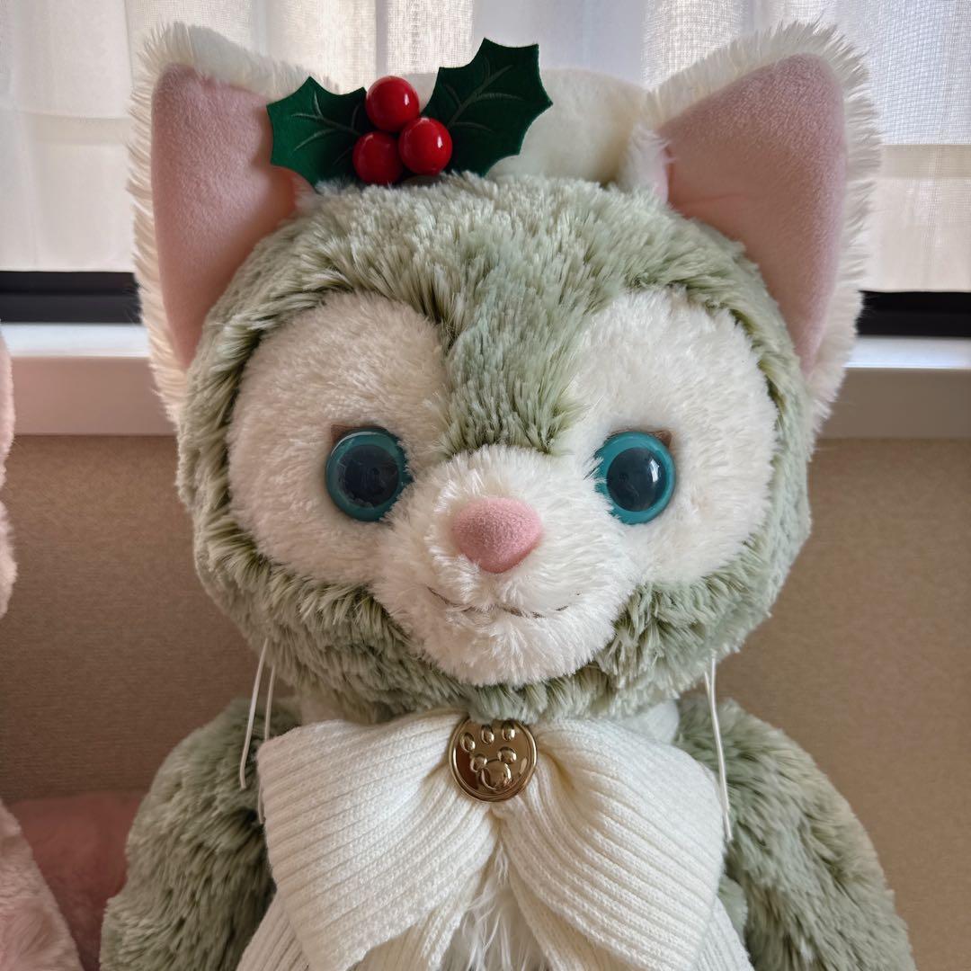 【お顔厳選】ダッフィー 2018年 ジェラトーニ クリスマス Mサイズぬいぐるみ