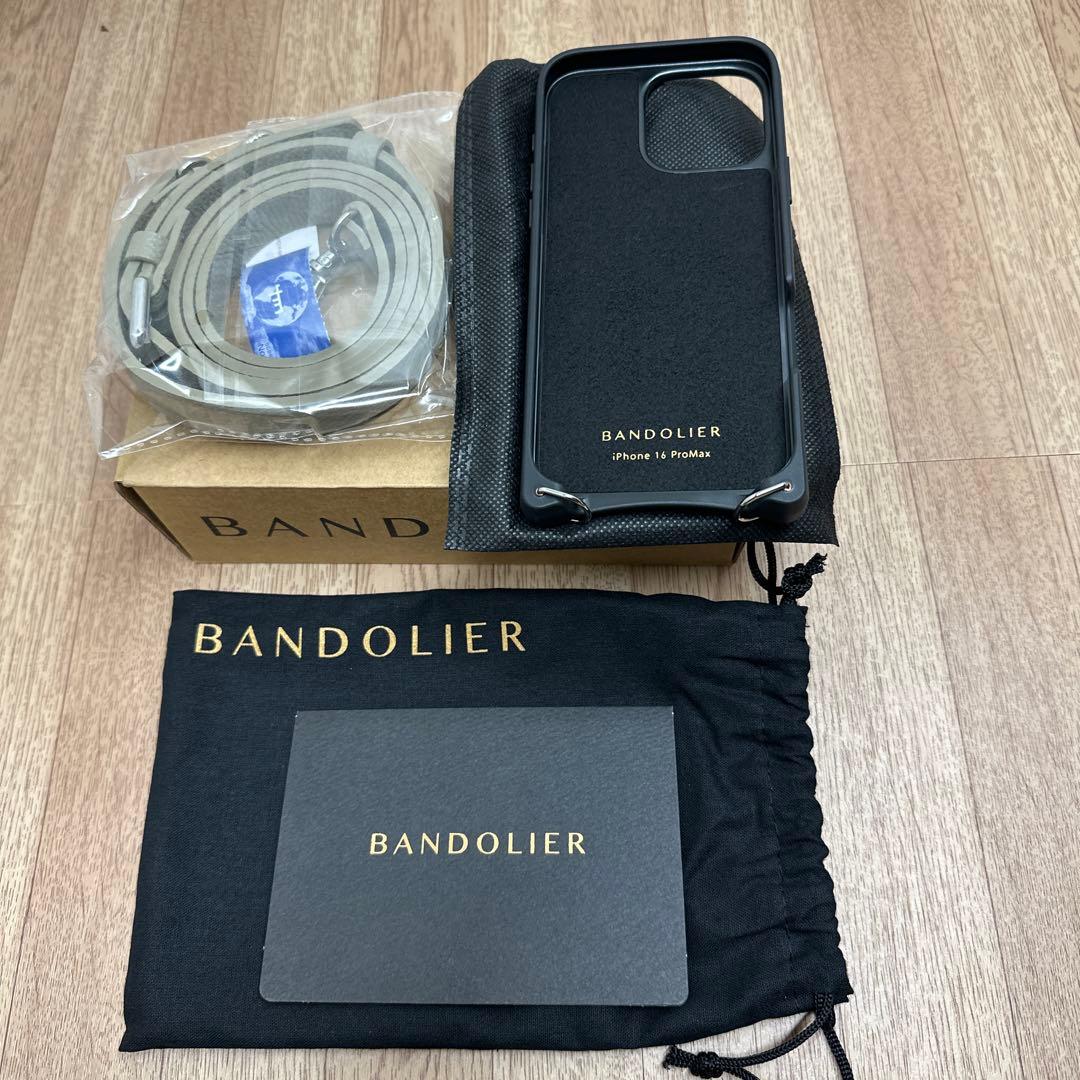 正規品バンドリヤー スマホケースストラップ iPhone16 ProMax