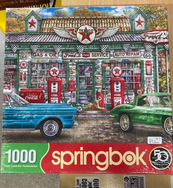 【送料・税込】1000pcsパズル テキサコステーション #7