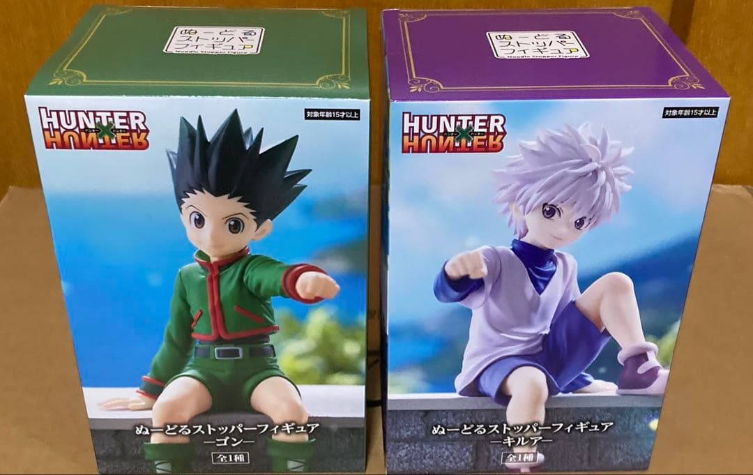 HUNTER HUNTER ぬーどるストッパー　フィギュア 2体セット