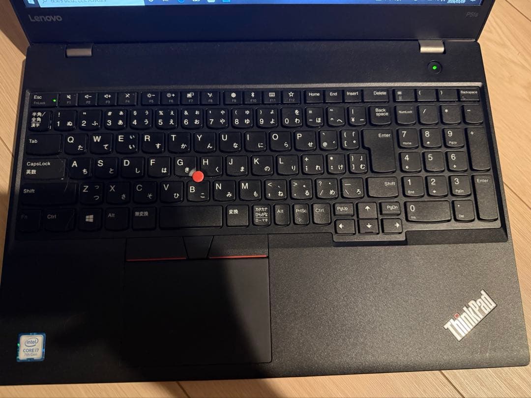 Windowsノート本体 LenovoThinkPad P51s Corei7 12GB SSD256GB