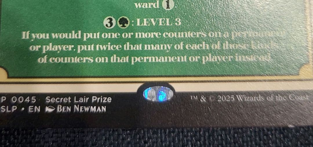 MTG 亭主の才能 SLD SLP プロモ チャンピオンズカップ 希少