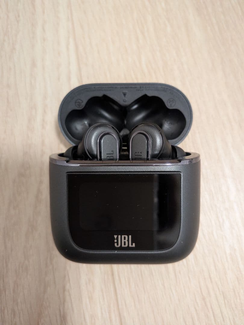 美品 JBL TOUR PRO 2 ワイヤレスイヤホン 黒+ 赤ケース