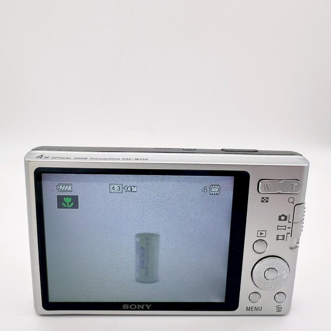 【完動品】SONY Cyber-shot DSC-W550 コンデジ 動作確認済