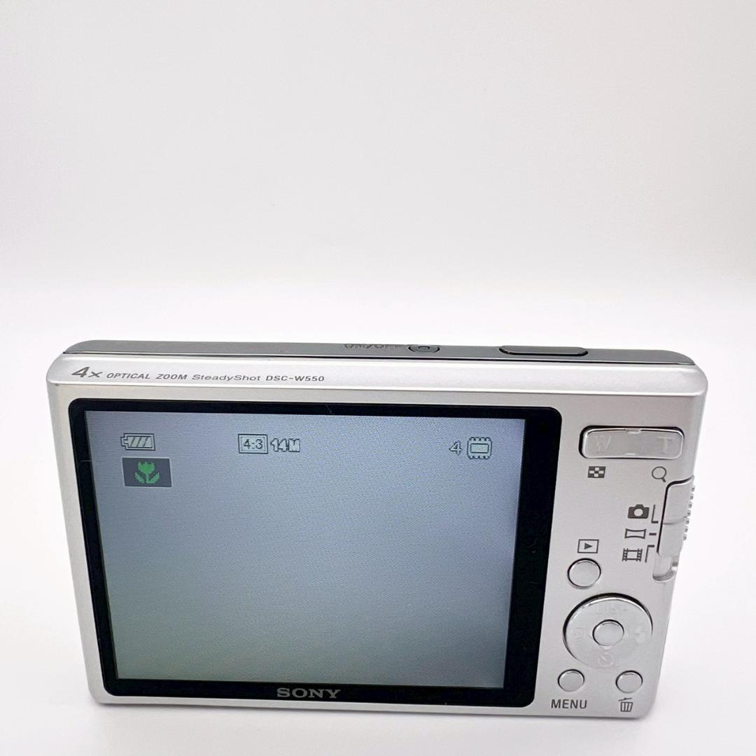 【完動品】SONY Cyber-shot DSC-W550 コンデジ 動作確認済