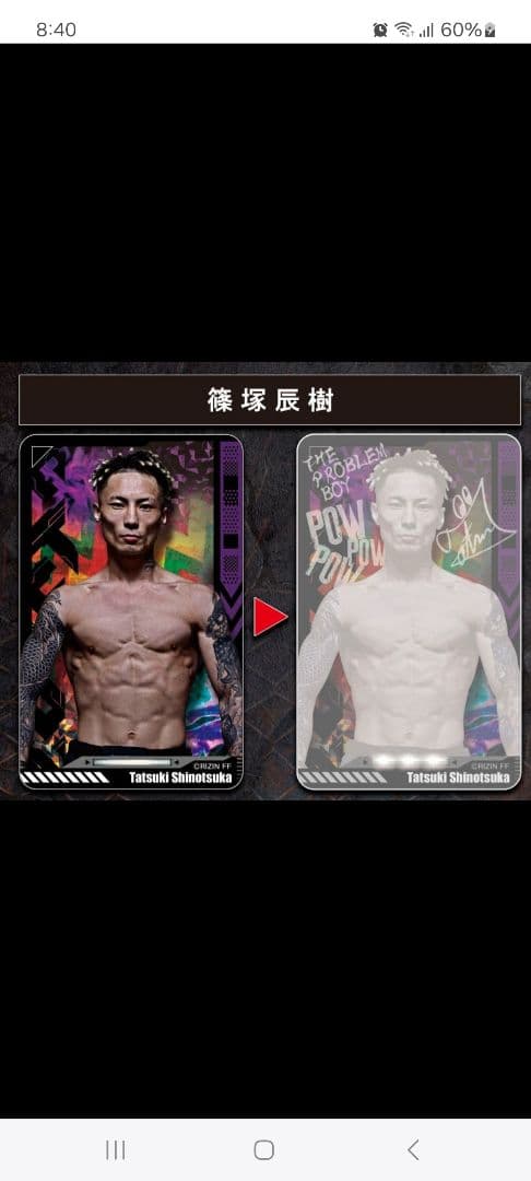 RIZIN ICカードパスケース 4個セット