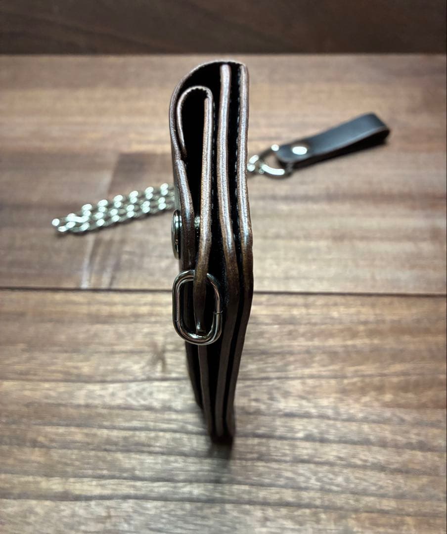 馬革本革トラッカーウォレット