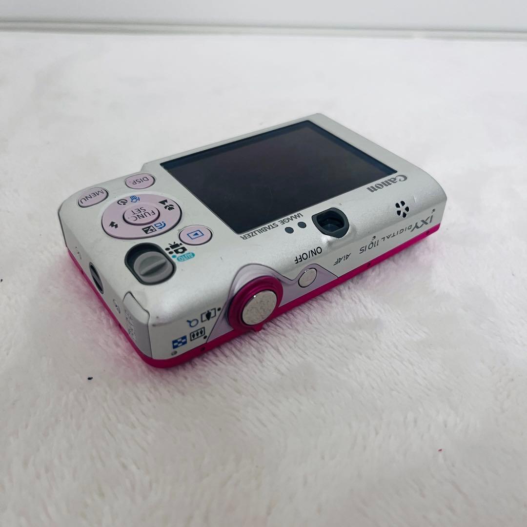 美品Canon IXY DIGITAL 110 IS デジカメ ピンク キャノン