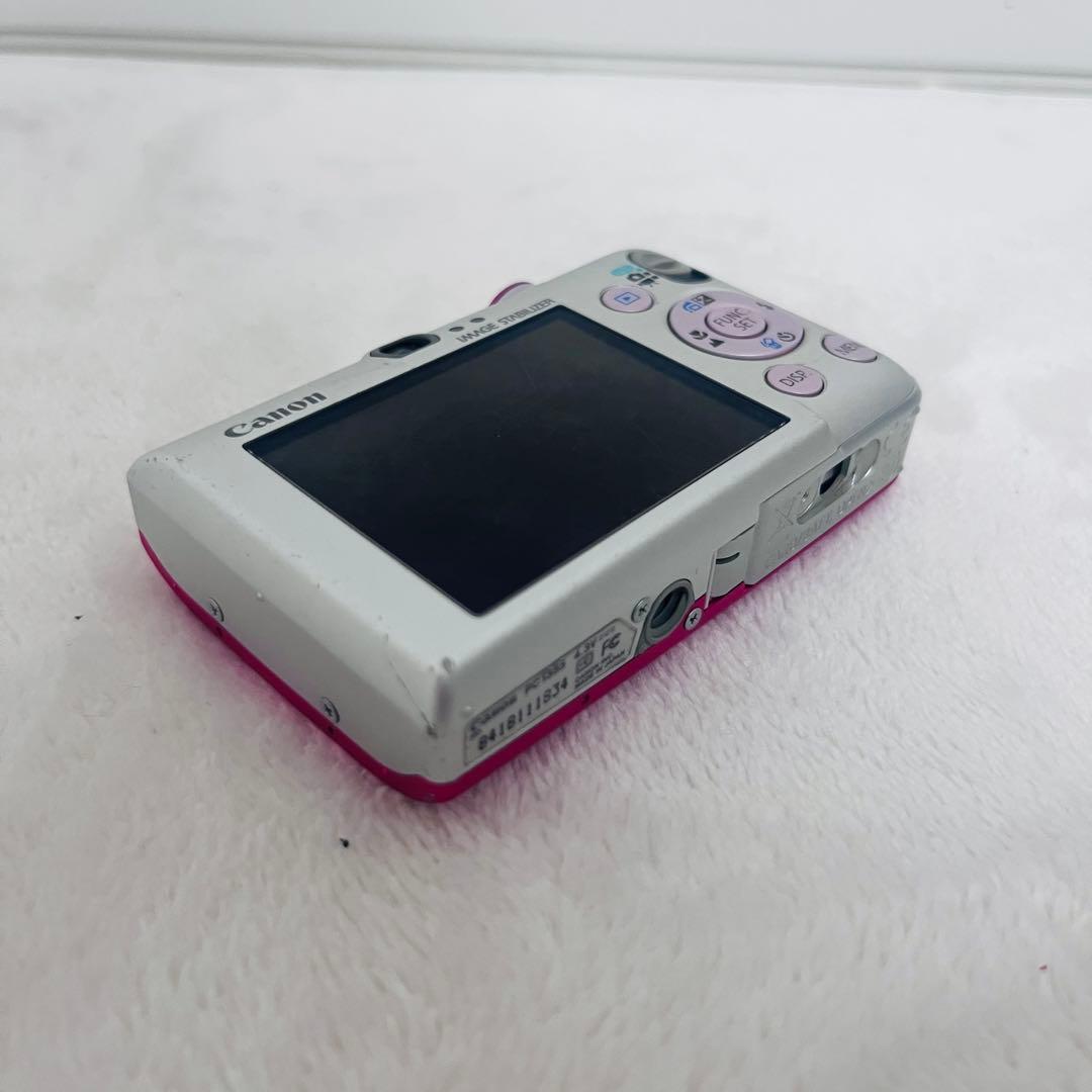 美品Canon IXY DIGITAL 110 IS デジカメ ピンク キャノン
