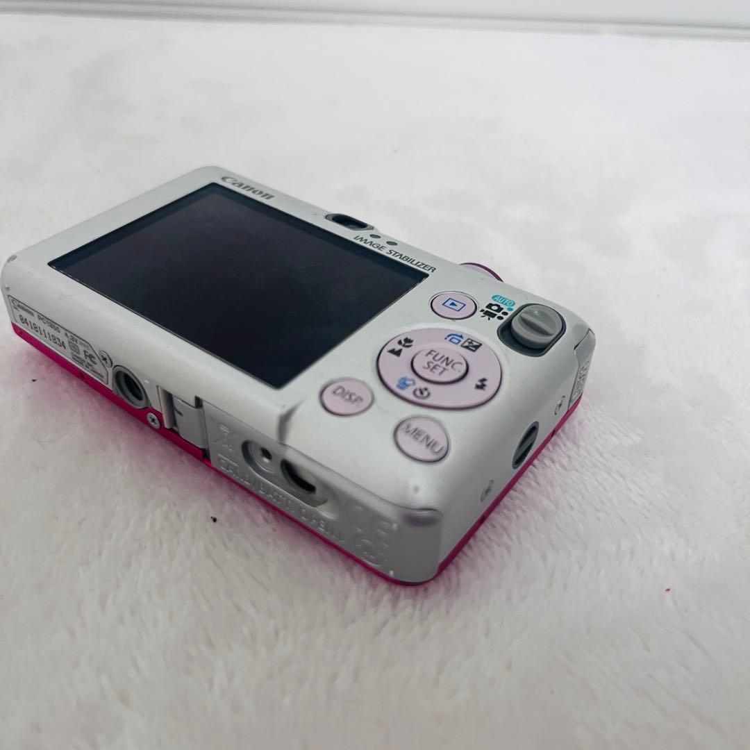 美品Canon IXY DIGITAL 110 IS デジカメ ピンク キャノン