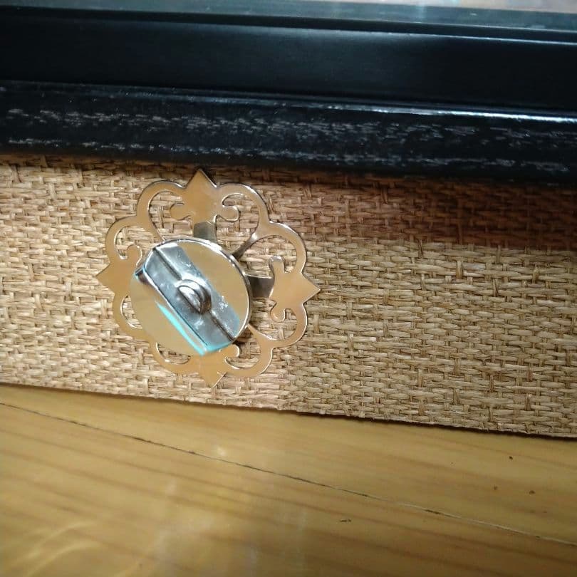 ひな人形ケース　ガラスケース　オルゴール付　ケースのみ