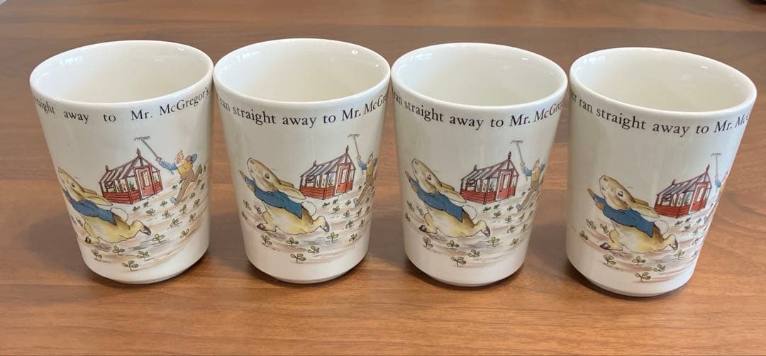 jetです！！！ ピーターラビット　トレジャーチェスト宝箱　タンブラー2個