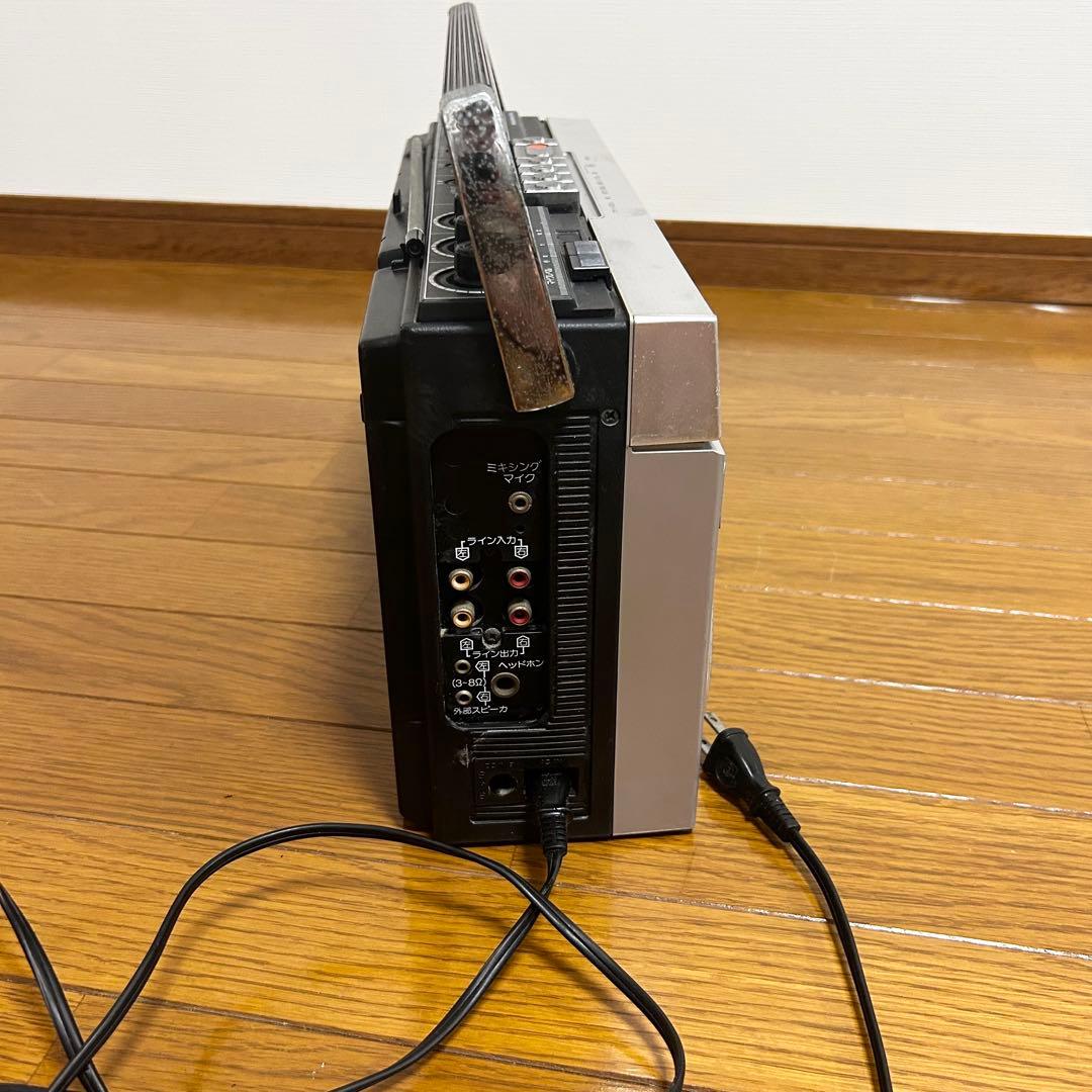 National RX-5060 ラジカセ 昭和レトロ 動作品 ラジオ カセット