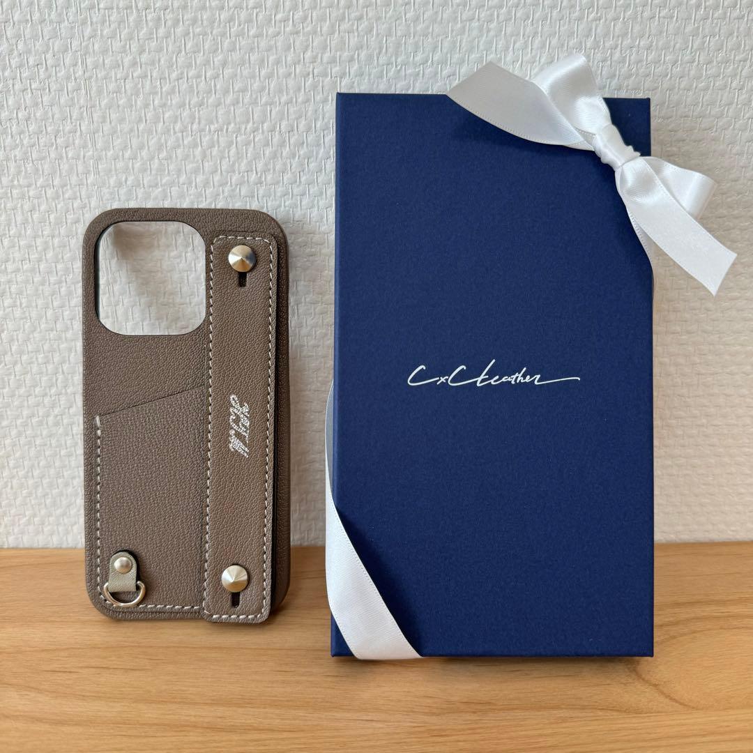 【新品】iPhone 15 pro/スマホケース/CxC Leather