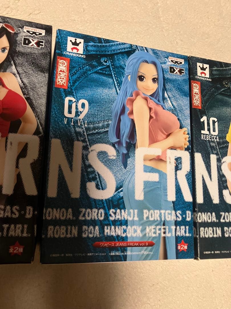 ワンピースフィギュアJEANS FREAK 4体セット☆新品未開封☆