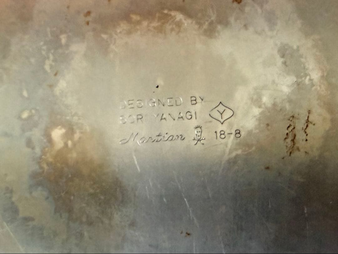 柳宗理　片手鍋　18cm & ミルクパン　2点セット蓋付き　つや消し