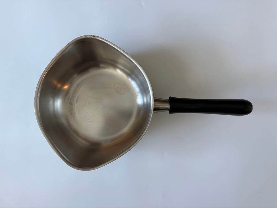 柳宗理　片手鍋　18cm & ミルクパン　2点セット蓋付き　つや消し