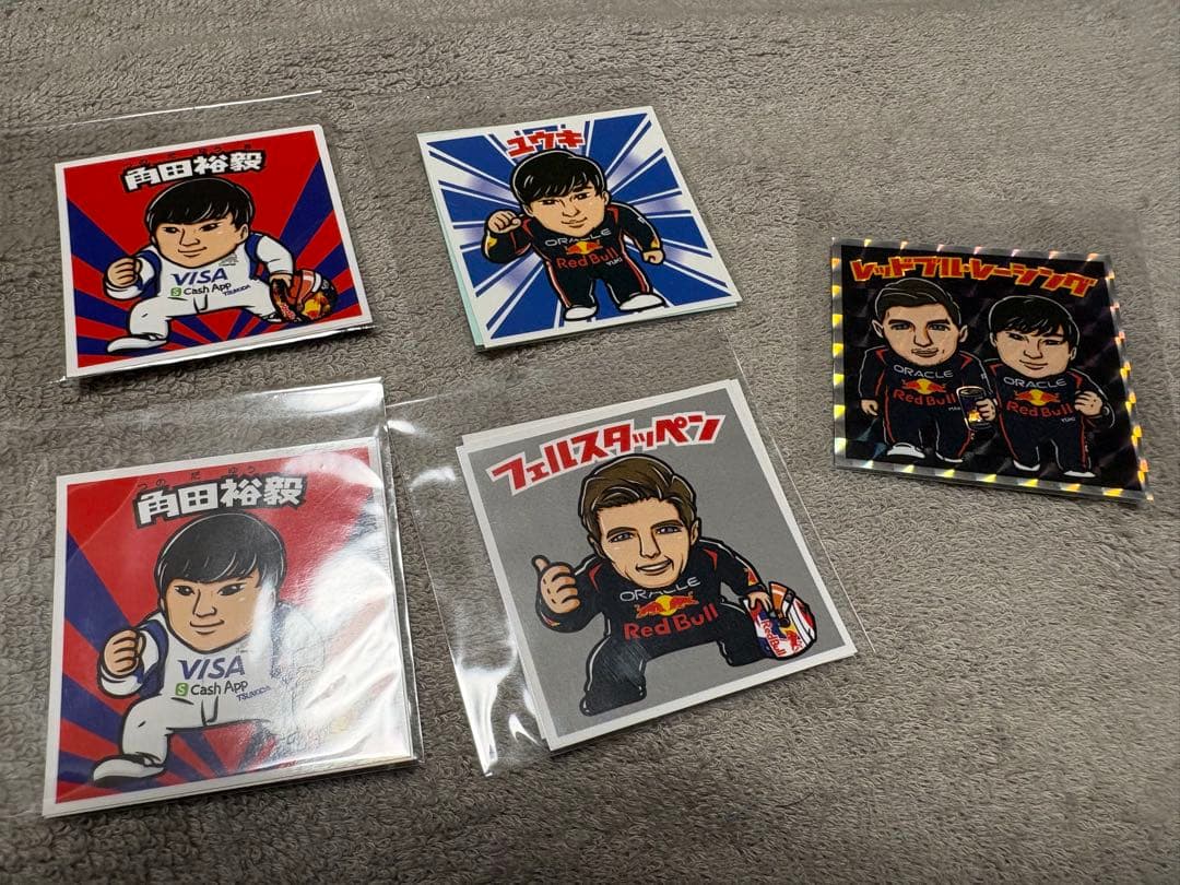 F1 日本グランプリ レッドブル マックス 角田裕毅 ホンダ シール ステッカー