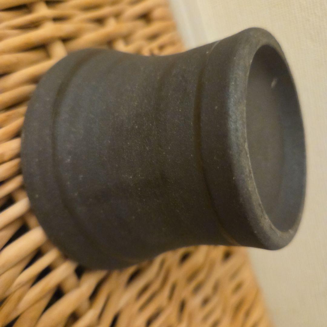 田中恒子　陶器の器鉢セット 濃紺　孔雀釉