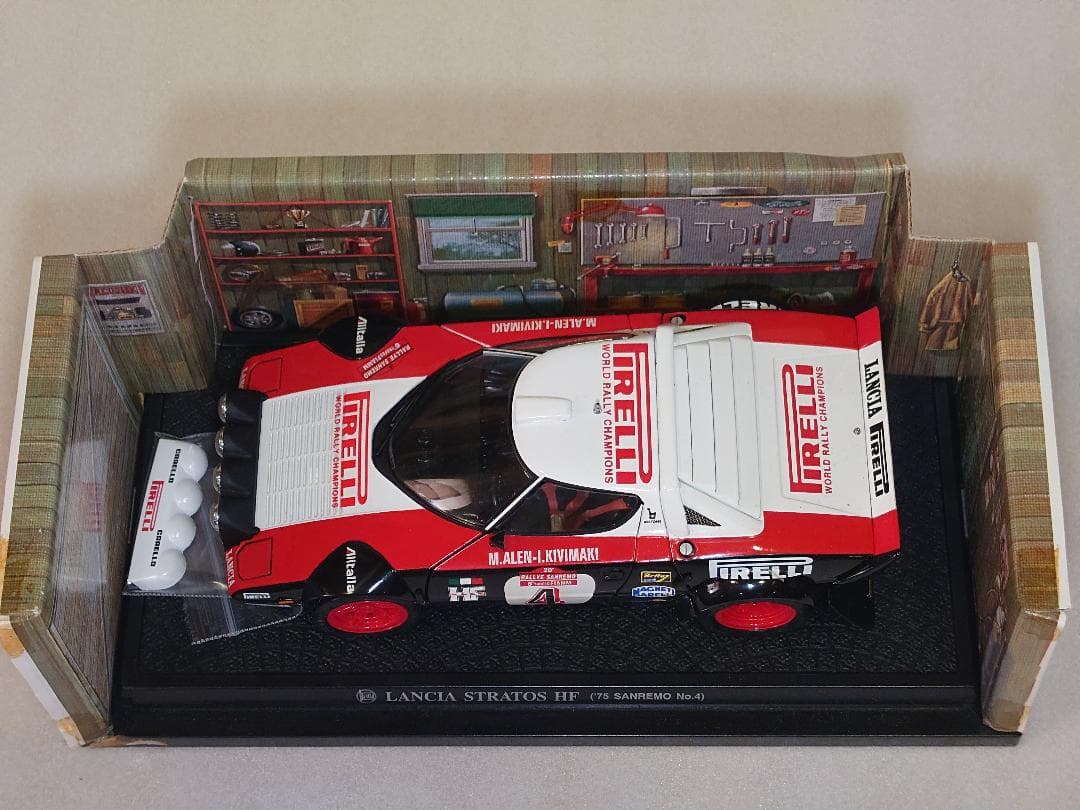 売り切り!プレミア物! /18京商 ランチア ストラトスピレリ75Yサンレモ