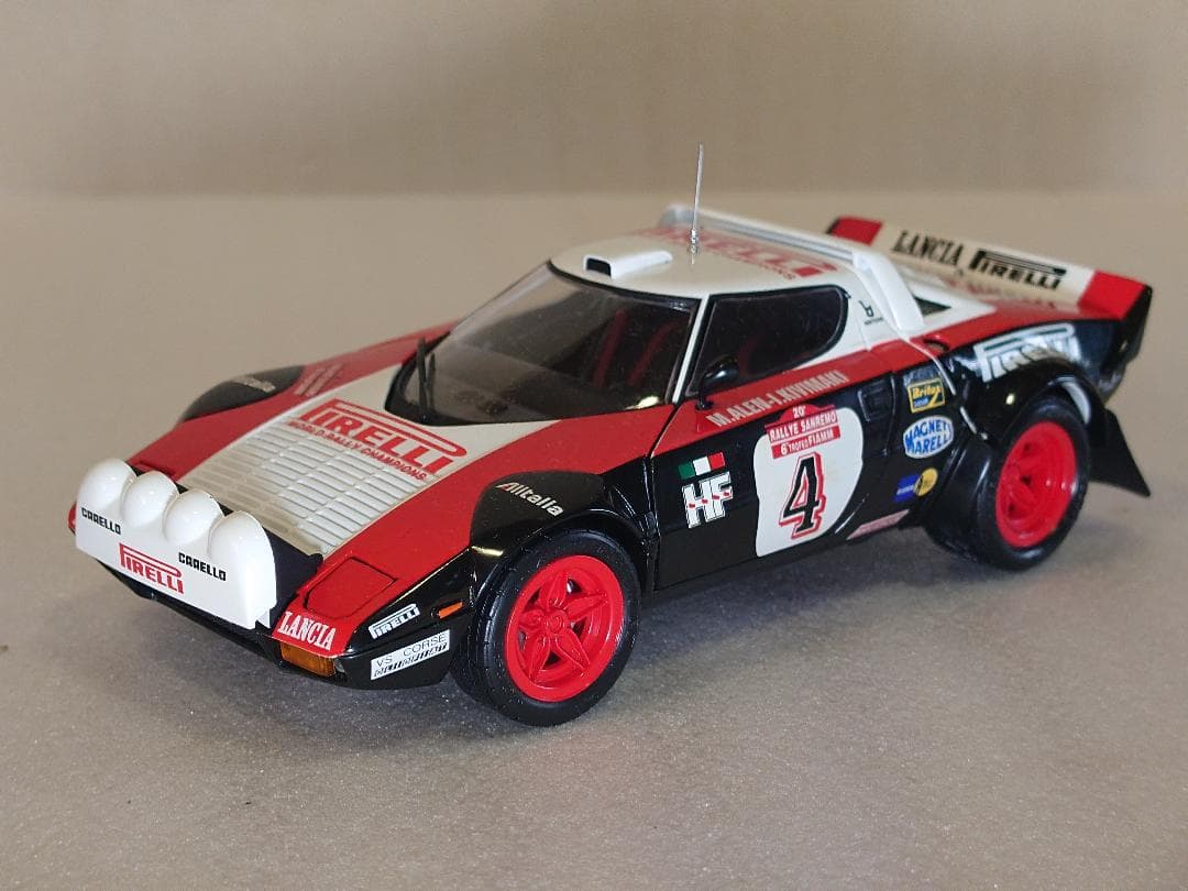 売り切り!プレミア物! /18京商 ランチア ストラトスピレリ75Yサンレモ