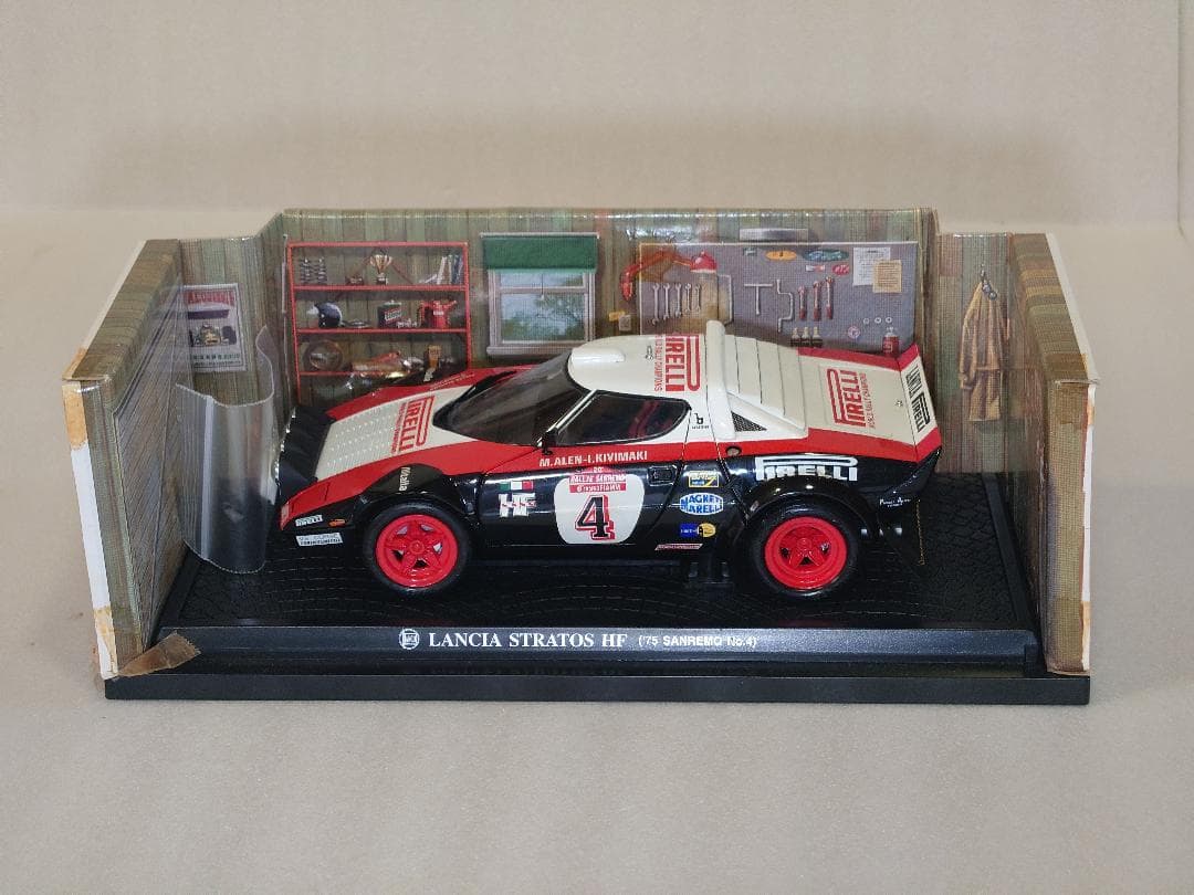 売り切り!プレミア物! /18京商 ランチア ストラトスピレリ75Yサンレモ
