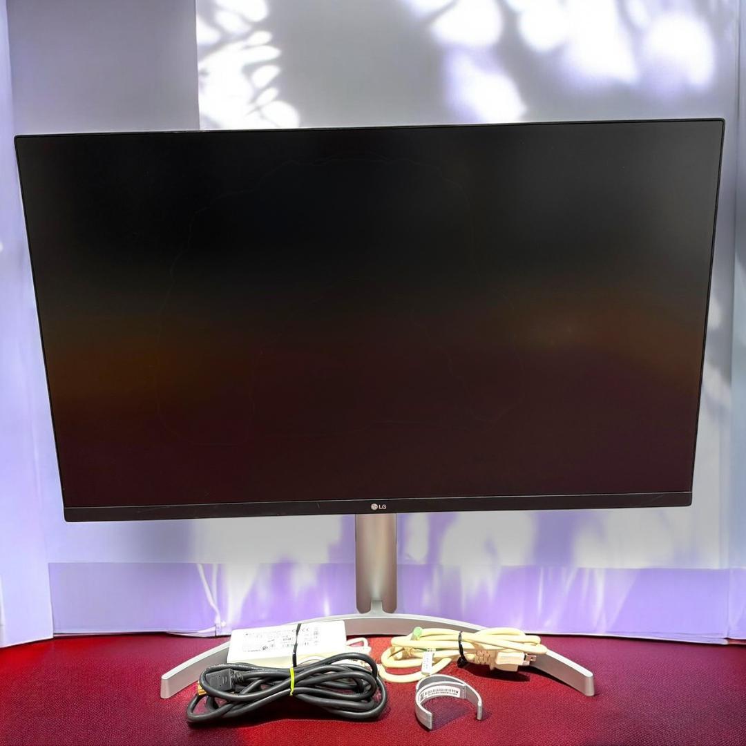 ☆ LG 32UN650 W 31.5インチ 4K モニター スピーカー搭載