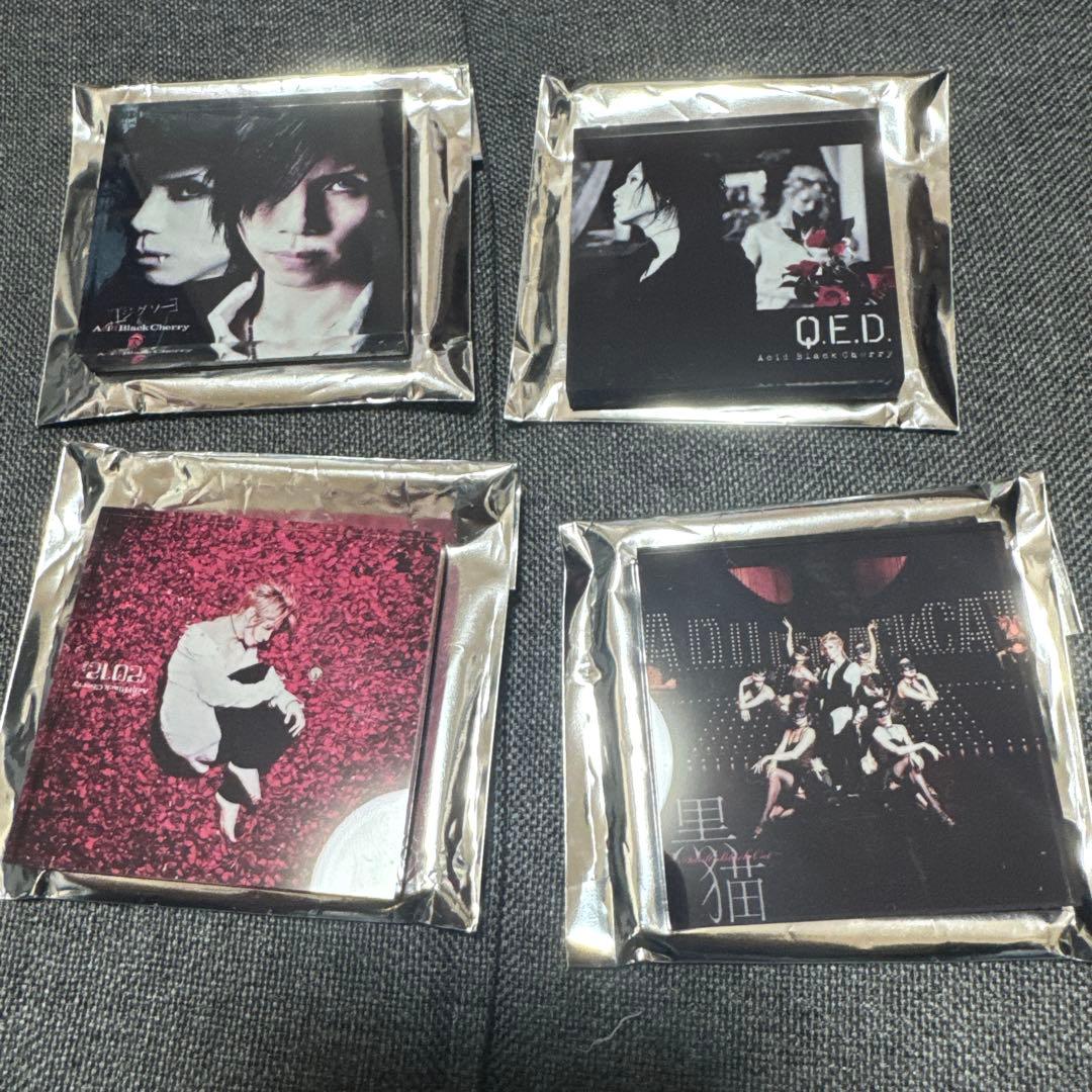 AcidBlackCherryアクリルマグネット 4種セット