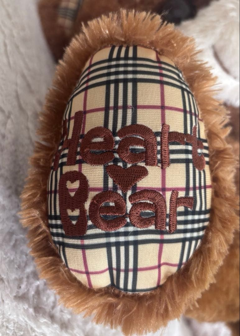 【希少 当時物】Heart Bear BIGぬいぐるみ 日本オート玩具