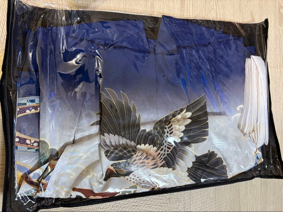 七五三用着物セット 青色