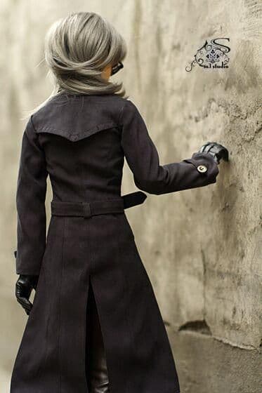 F93　BJD　1/3　ドール　衣装 人形服 コート　3点セット　ハンドメイド