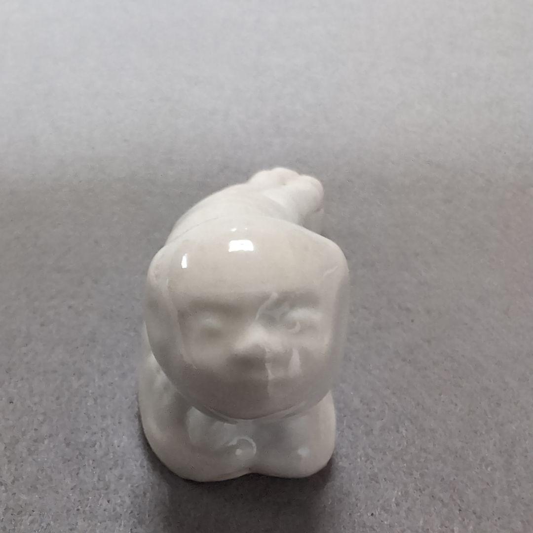 平戸唐子笛　平戸白磁唐子形笛 平戸唐子形笛　平戸焼