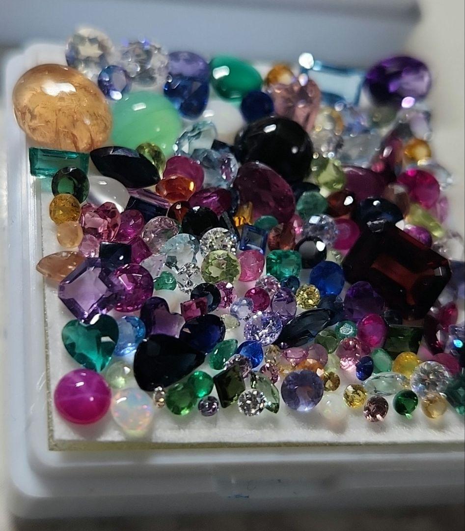 大量天然ルース他色石まとめ2609