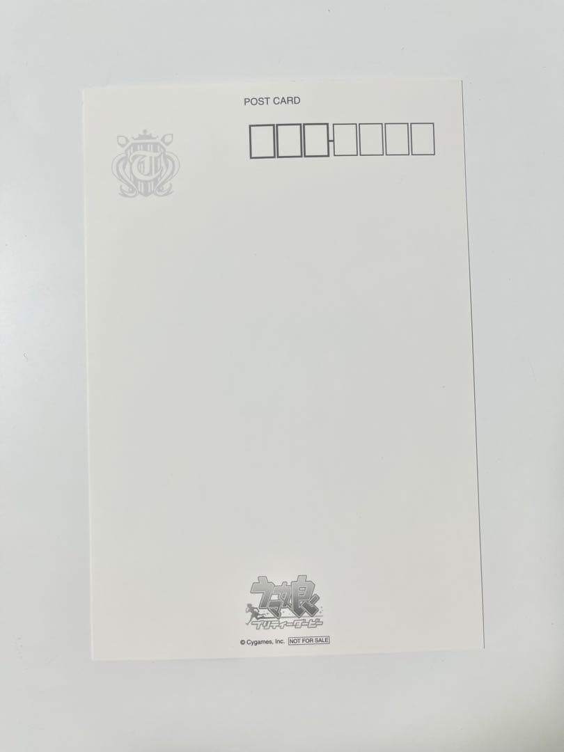 ウマ娘 ノーザンホースパーク オリジナルポストカード アーモンドアイ