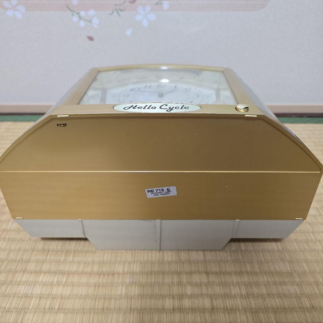 セイコー　からくり時計　置時計　ハローサイクル　re715 希少
