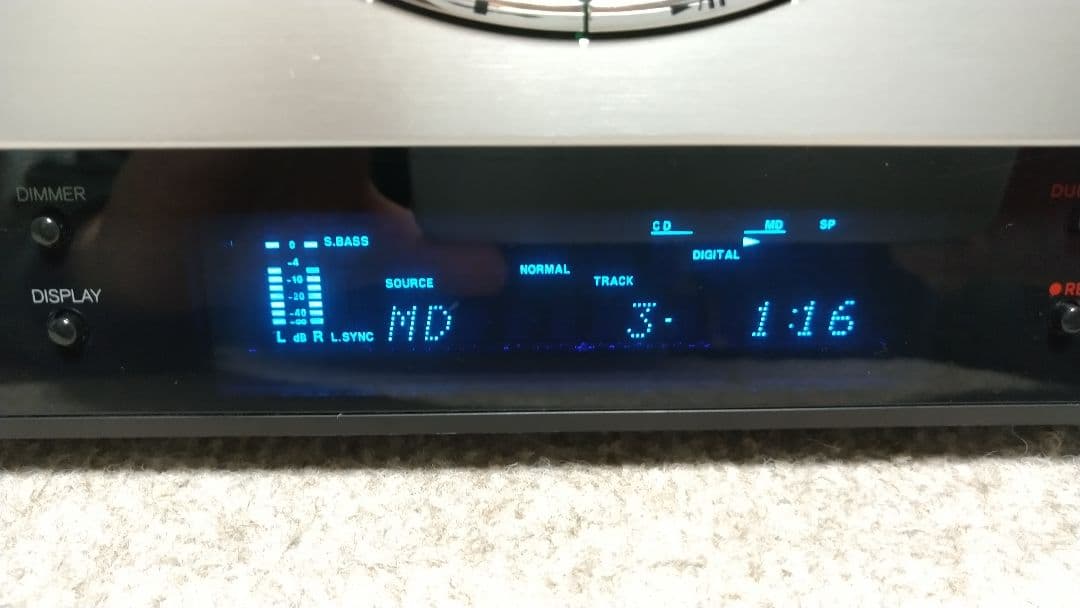 オンキョーCD-MDチューナーアンプ FR-T1 リモコン取説他付き
