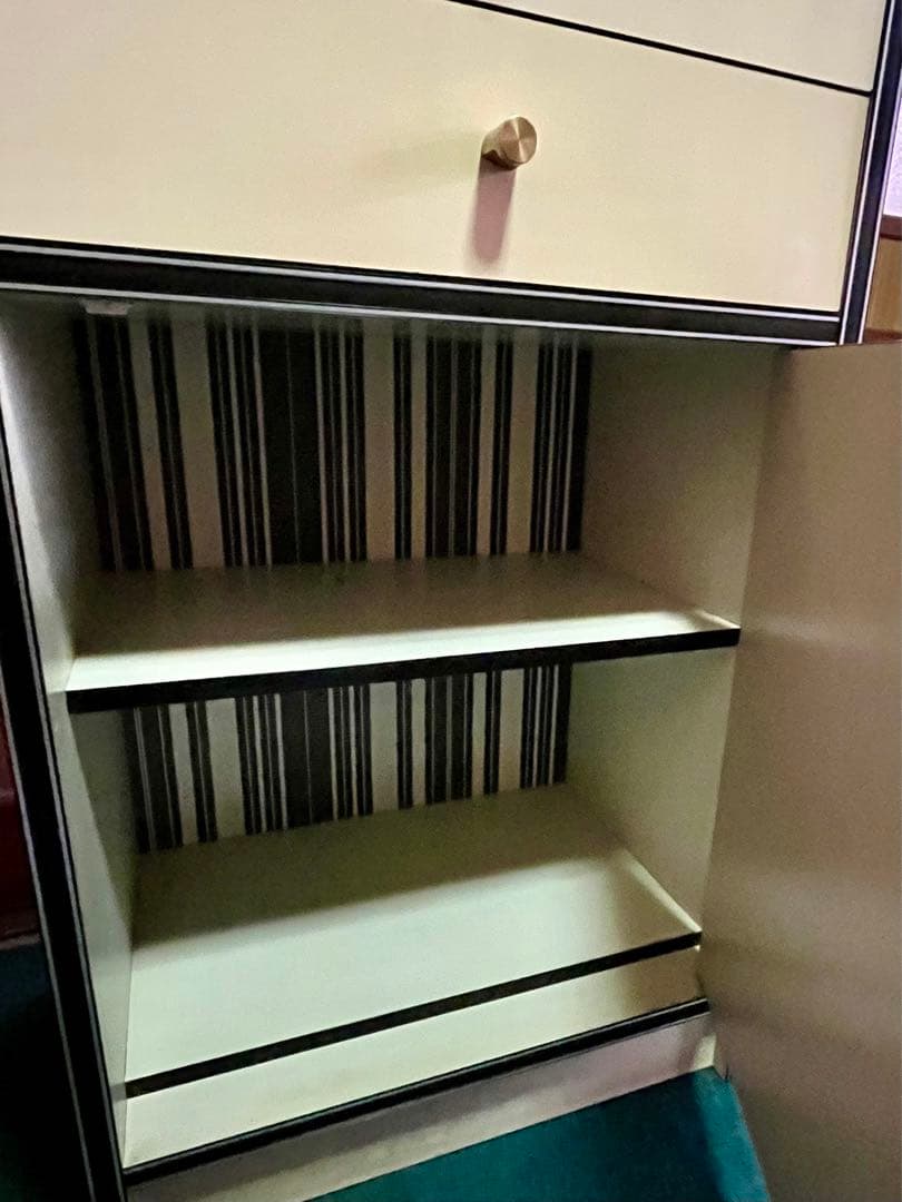 【週末限定価格】昭和レトロポップ 5段 収納 アンティーク ヴィンテージ 家具