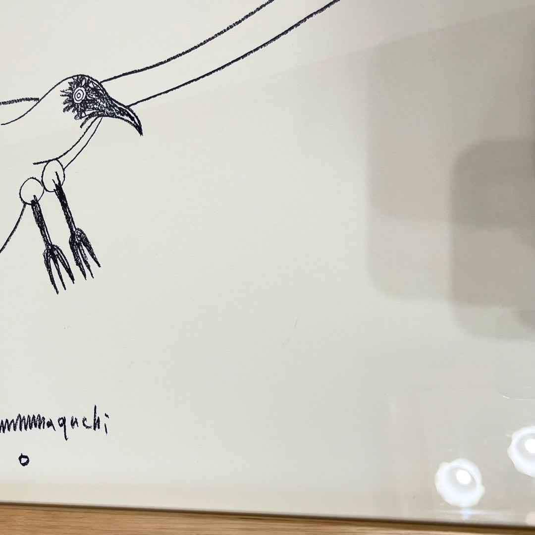 メ*モ様 山口一郎 KAMOME no.1 IDEE ジグレー アート作品 カモ