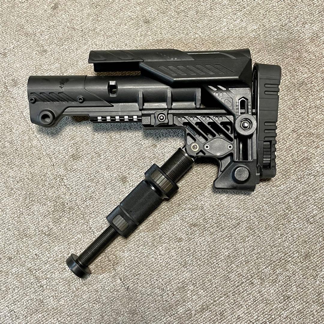 CAAタイプ TACTICAL SRS フルアジャスタブル モノポッド ストック