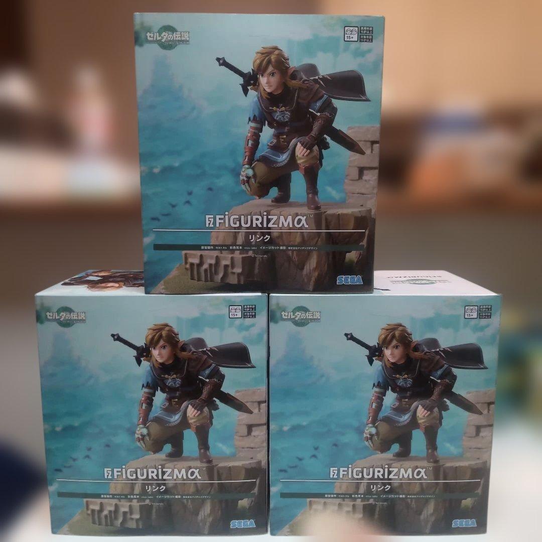 ゼルダの伝説 リンク FIGURIZMα フィギュア３体セット