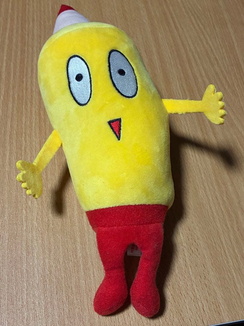 マカロニえんぴつ　まかぴーくん　10周年ぬいぐるみ