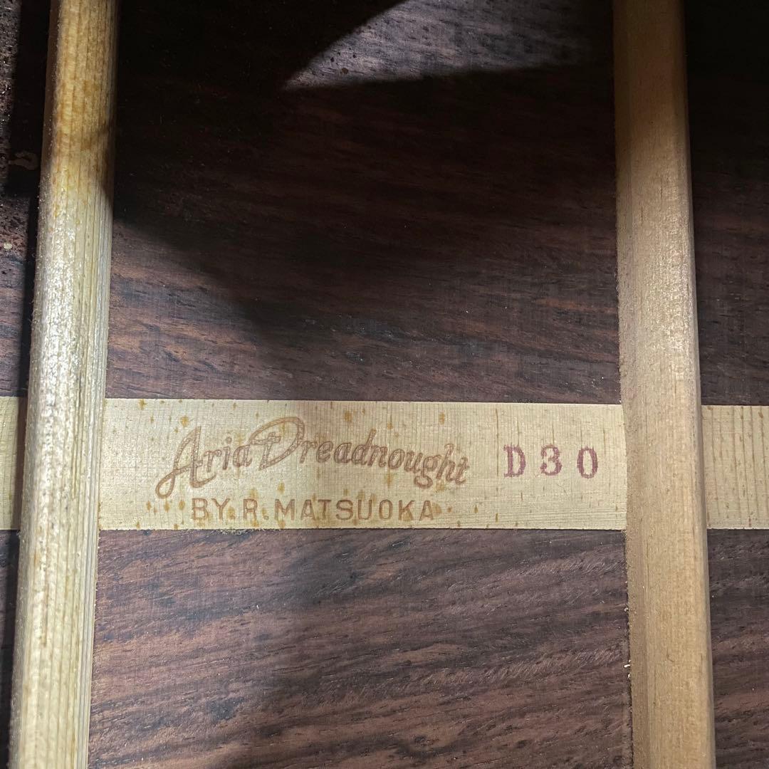 Aria Dreadnought EST.1960 D30 ギター 松岡良治