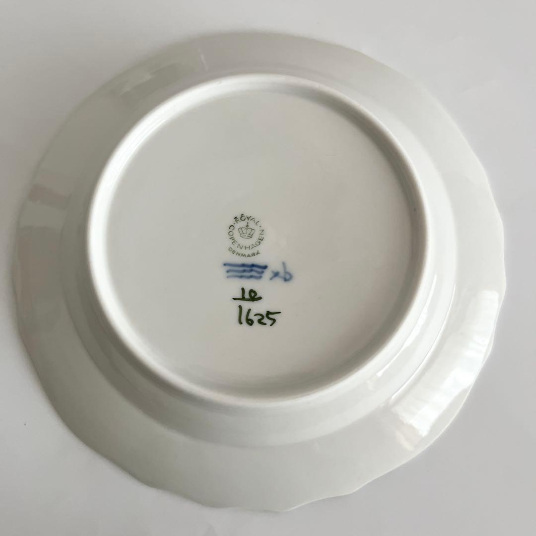 ロイヤルコペンハーゲンブルーフラワーカーブ ケーキプレート2枚③